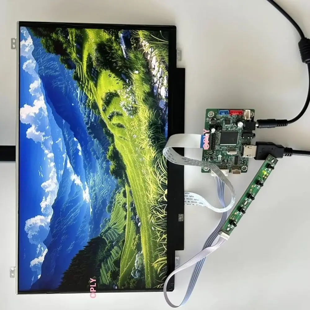 

14 "1366X768 EDP панельный монитор DIY для ПК PS X360 ноутбук малиновый + мини-контроллер комплект платы HDMI-совместимый