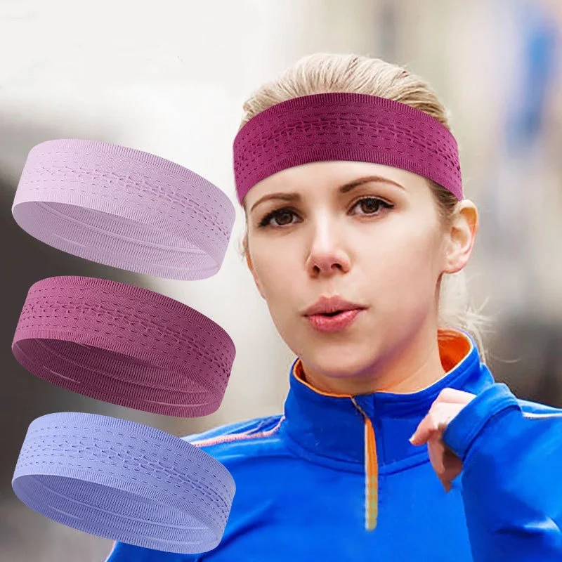 

Elastic Sports Headband for Women and Men Non Slip Quick Dry Hairband Running Fitness Yoga sweatband Bandanas Hair Accessories