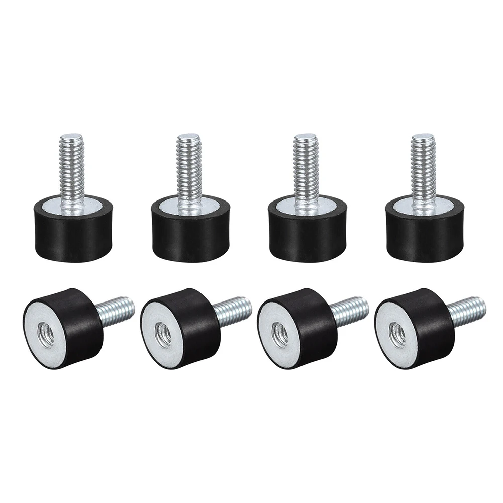 Rubber Stand Rubber Mounts for Garage Doors Air Compressors and More 8pcs M5 Male/Female Vibration Isolator Shock Absorber