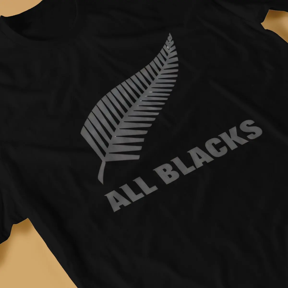 New Zealand All Blacks Men\'s TShirt Grey Individuality T Shirt Harajuku Streetwear Hipster