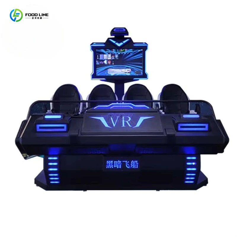 FL VR Cinema Simulator Cloud Streaming Sync Pod Composite Plastic for Smart City Cultural Plaza