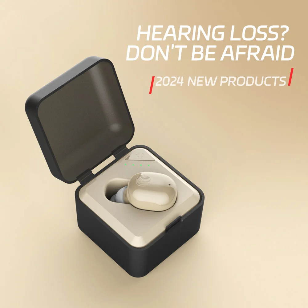 أداة مساعدة السمع الجديدة القابلة لإعادة الشحن لكبار السن لعام 2025 - ملابس ثنائية، مضخم صوت، 3 ألوان #3