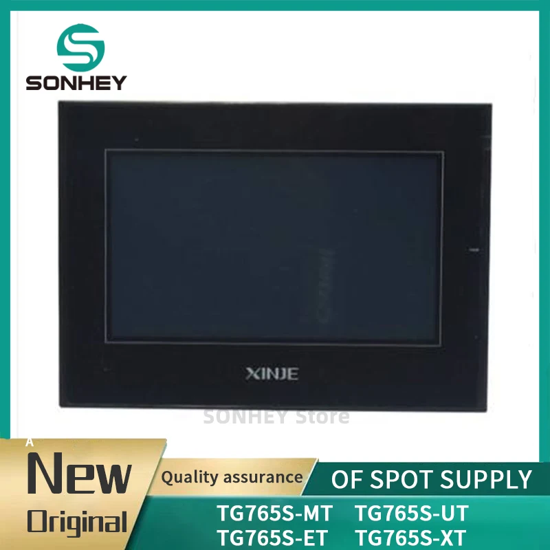 XINJE HMI 7 inch TouchWin TG765S-MT TG765S-UT TG765S-ET TG765-XT HMI Touch Screen Supports 232/422/485/ USB flash drive/Ethernet