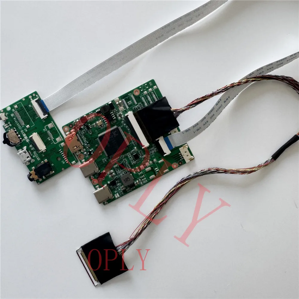 

LVDS 2 TYPE-C MINI HDMI-совместимый комплект платы управления для B156HW01 B156HW02 LP156WF4 15,6 "1920X1080 экран монитора ЖК-дисплей со светодиодной подсветкой DIY