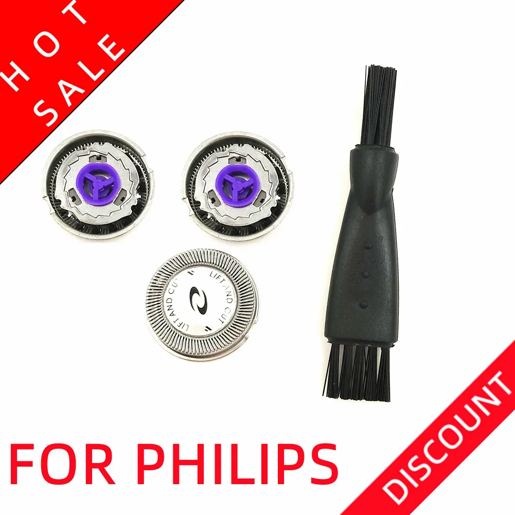 

For Philips HQ4 HQ54 HQ55 HQ482 HQ483 HQ484 HQ485 HQ486 HQ487 HQ4401 HQ4402 HQ4403 HQ44 3Pcs HQ3 Replace head razor blade