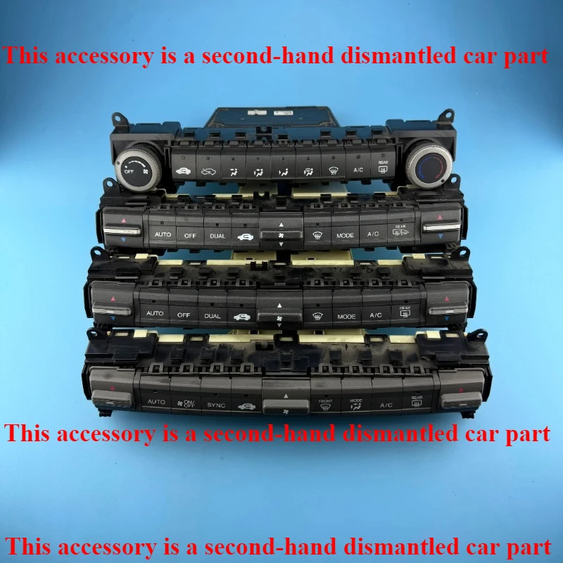 

For 8th Generation Honda Accord Manual and Automatic High-end and Low-end Air Conditioning Switch AC Control Panel Assembly