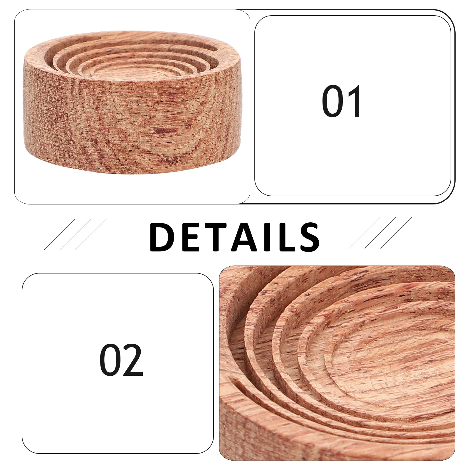 

1Pc Charming Wood Aroma Diffuser Essential Oil Car Interior Decorative Accessory