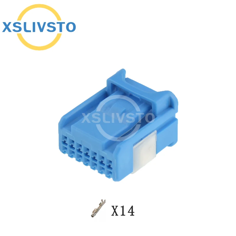 1Set 14 Pin Automotive connector 6098-3917 For Mazda multifunctional steering wheel plug