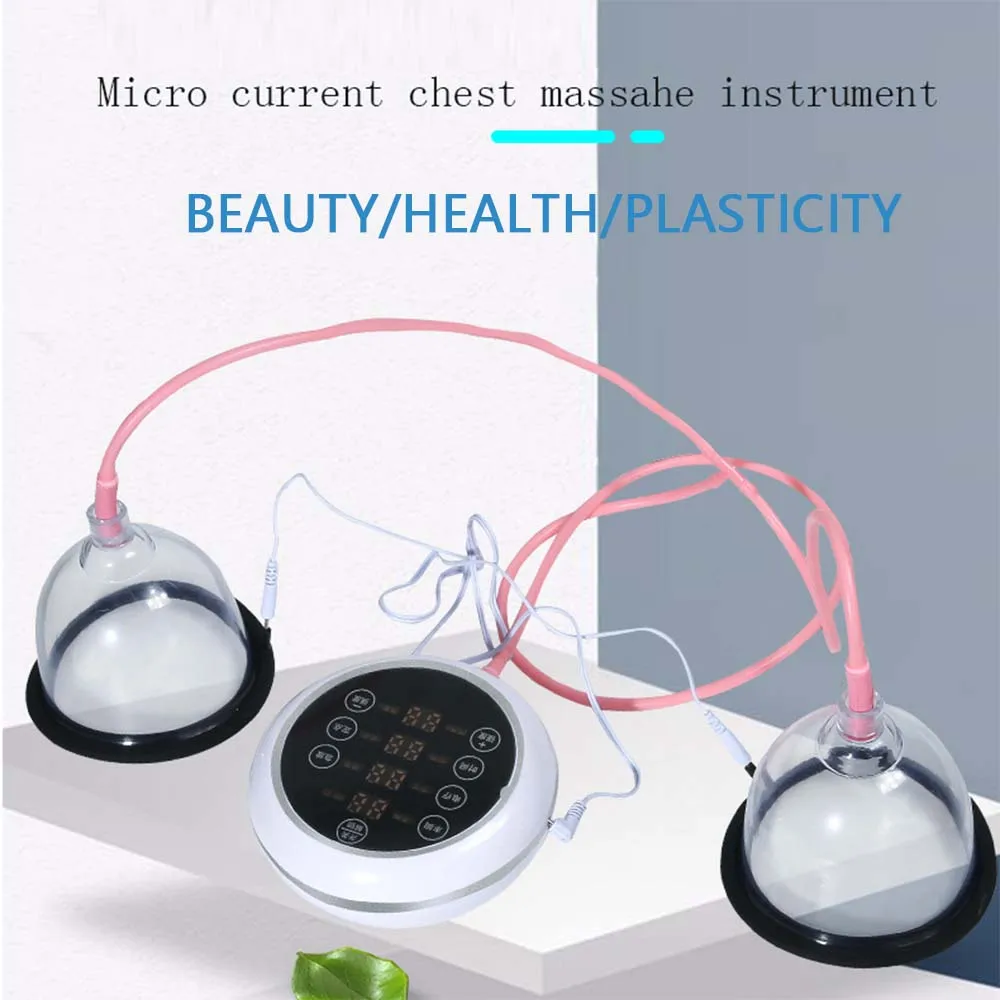 Electric Breast Massage Instrument Remote Control Breast Massager Chest massage Breast Augmentation Apparatus Raise Hip equipmen