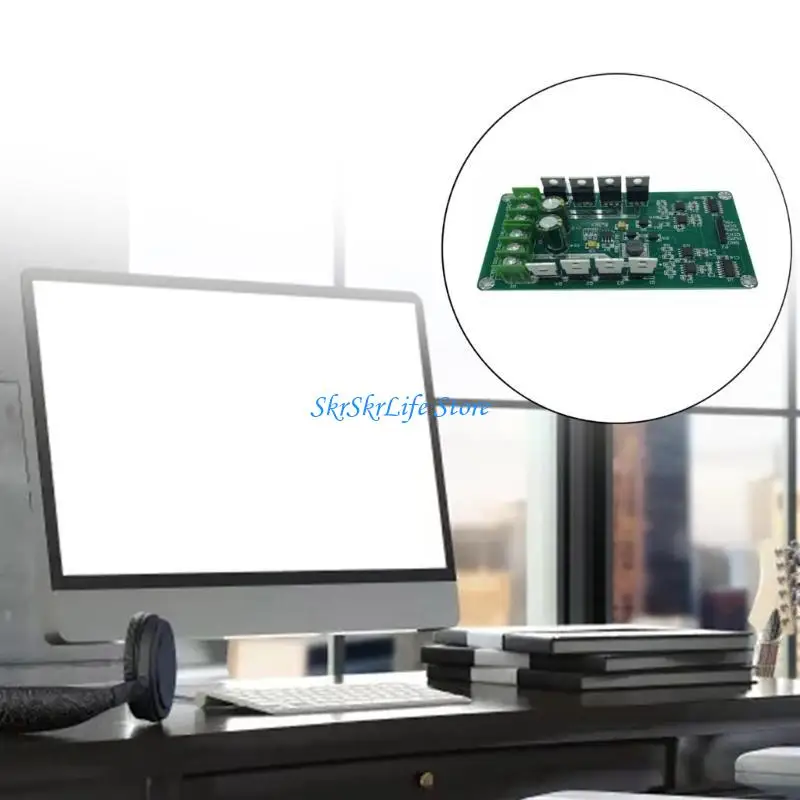 

E65E Dual Motor Driver Board H-bridge DCMOSFET IRF3205 3-36V10A Motor Driver Board