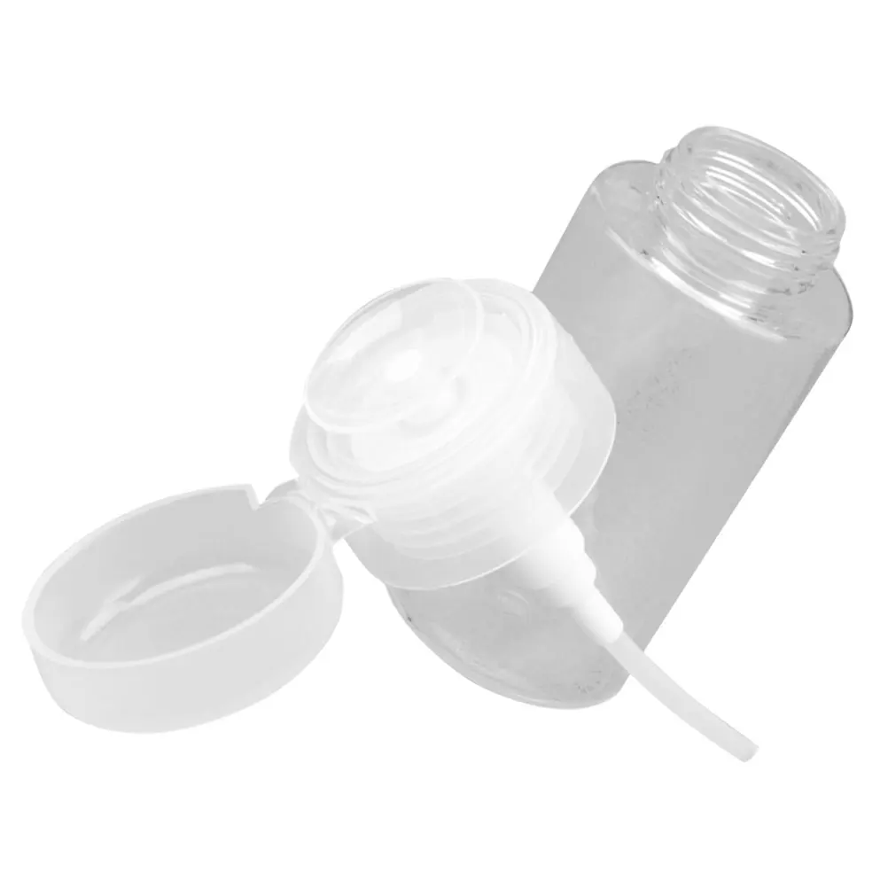 

120ml Travel Size Dispenser Bottle Compact Pet Material No Waste Precise Application for Skin Care Products Accessories