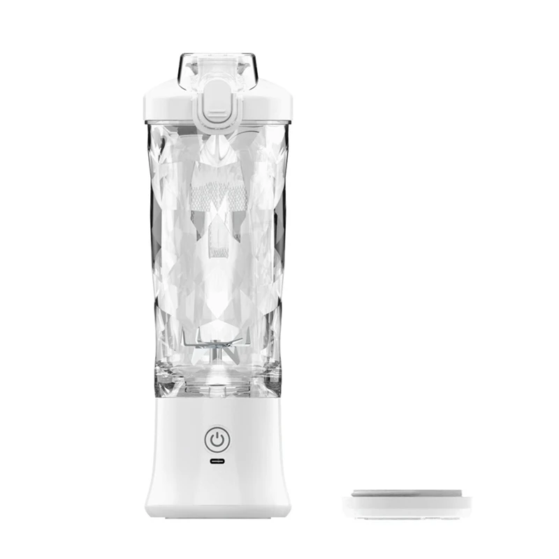 

Portable Blender Personal Size Blender Blender With 6 Blades For Shakes And Smoothies, 20Oz Mini Mixer Rechargeable