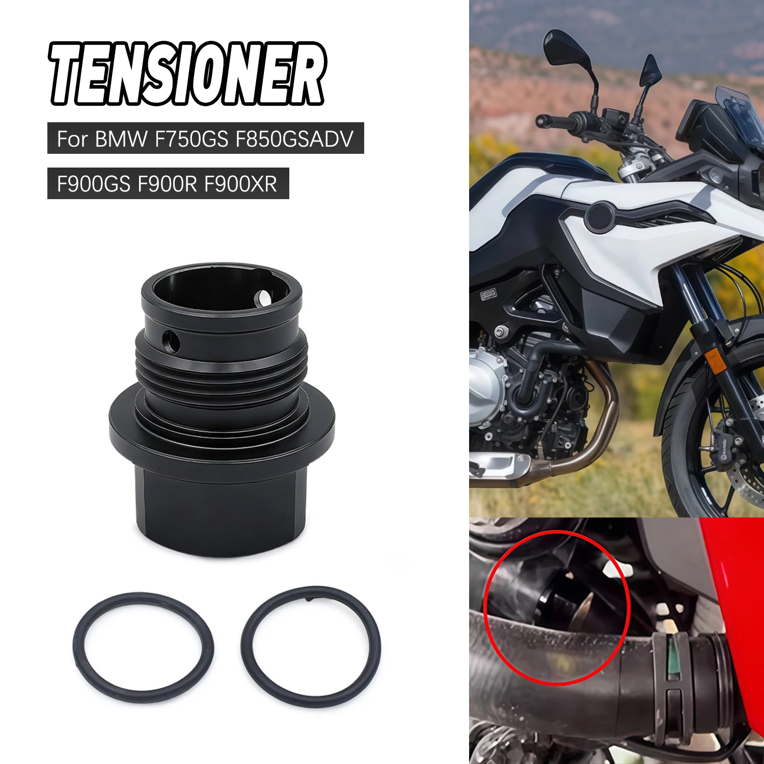 

Motorcycle For BMW F750GS F850GS F850ADV GS850 F900R F900XR 900R XR 2018- Modified Tensioner Upgrade Kit Improves Gear Jumping
