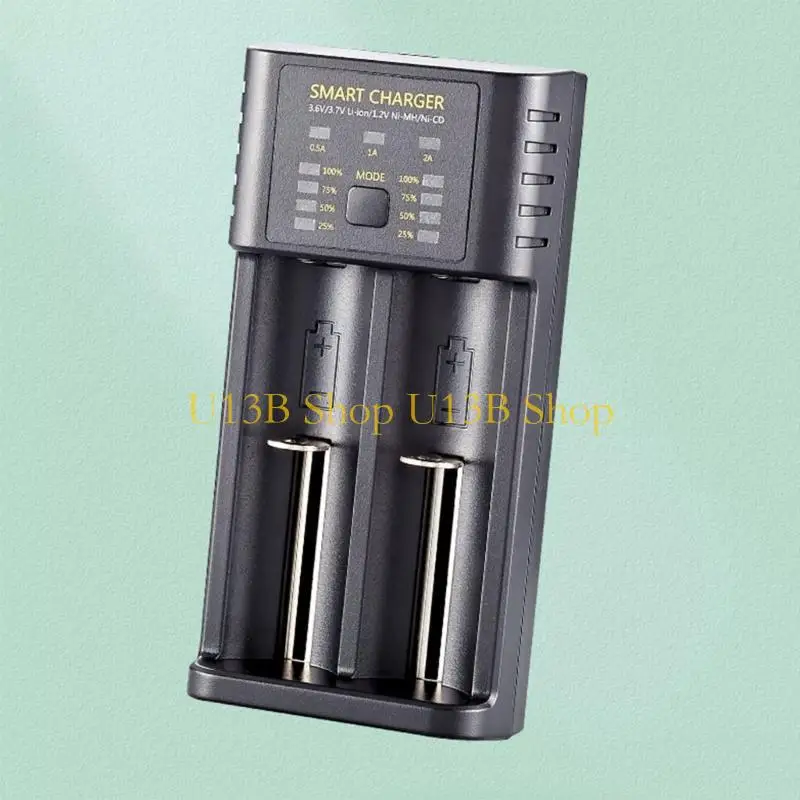 U13B Intelligent Battery 2CH for 1.2V Ni-MH Ni-Cd Rechargeable Battery AA-AAA