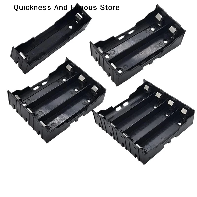 【TO】18650 Parallel 1/2/3/4/18650 Battery Holder 18650 Storage Box Case 18650 Parallel Battery Box 3.7V DIY Accessories