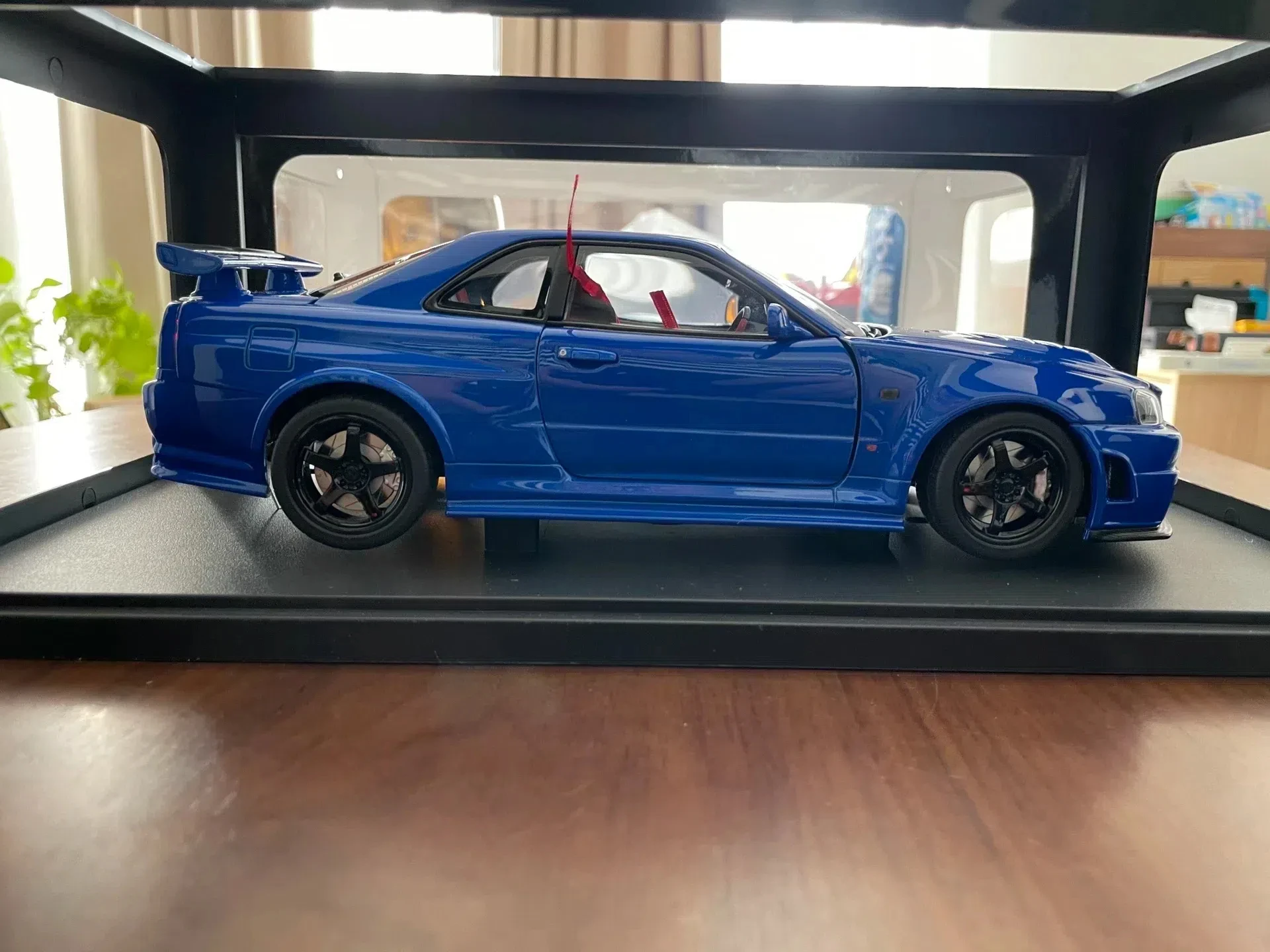 Autoart 1:18 R34 Z-Tune Skyline JDM Simulation Limited Edition All Open Alloy Metal Static Car Model Toy Gift