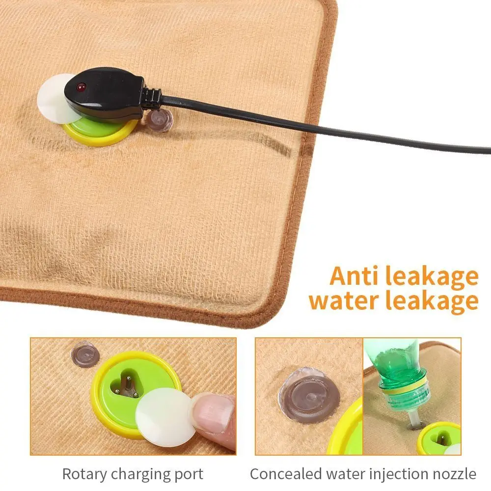 Random Color Warm Handbag Winter Home Warming Bag Hand Warmer Warm Hands Treasure Electric Hot Water Bottle