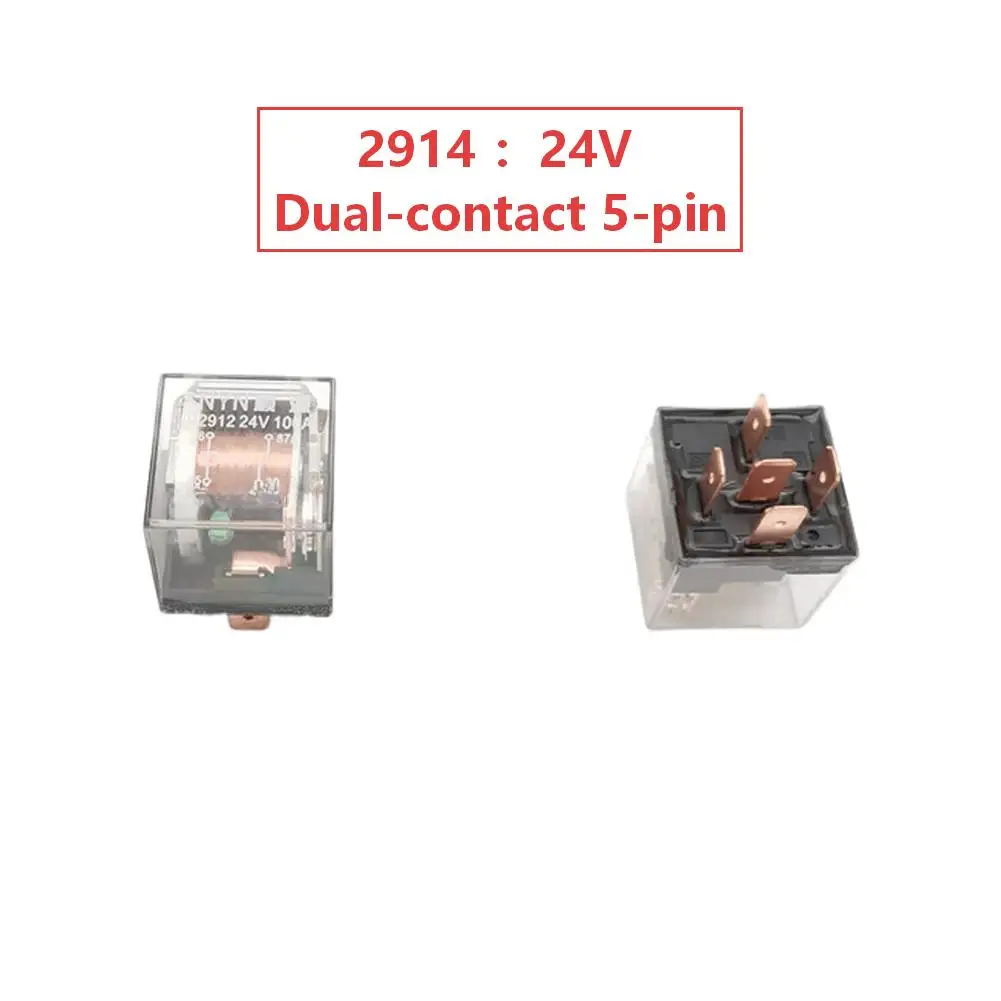 Fits Most Vehicles Automotive Relay For Automotive Starting Automotive Relay Durability 100000 Cycles UL94V-0 Flame Retardant
