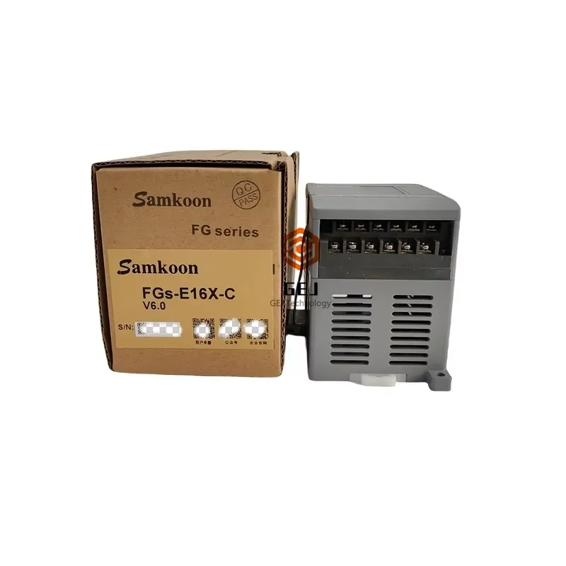 Samkoon PLC โมดูลขยายดิจิตอล PLC มาตรฐาน FGs-E16X-C FGs-E16R-C FGs-E16T-C