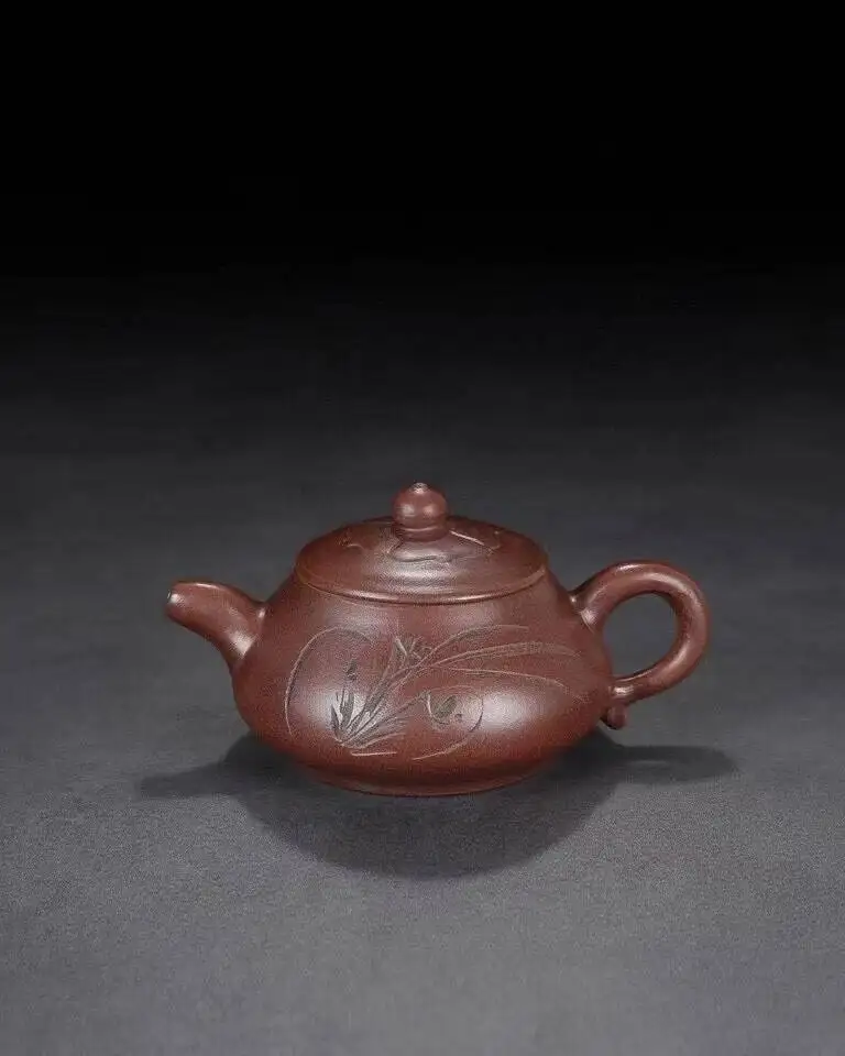 

Chinese Yixing Zisha Clay Handmade Exquisite Teapot - Lanxiang Longxiang 360cc