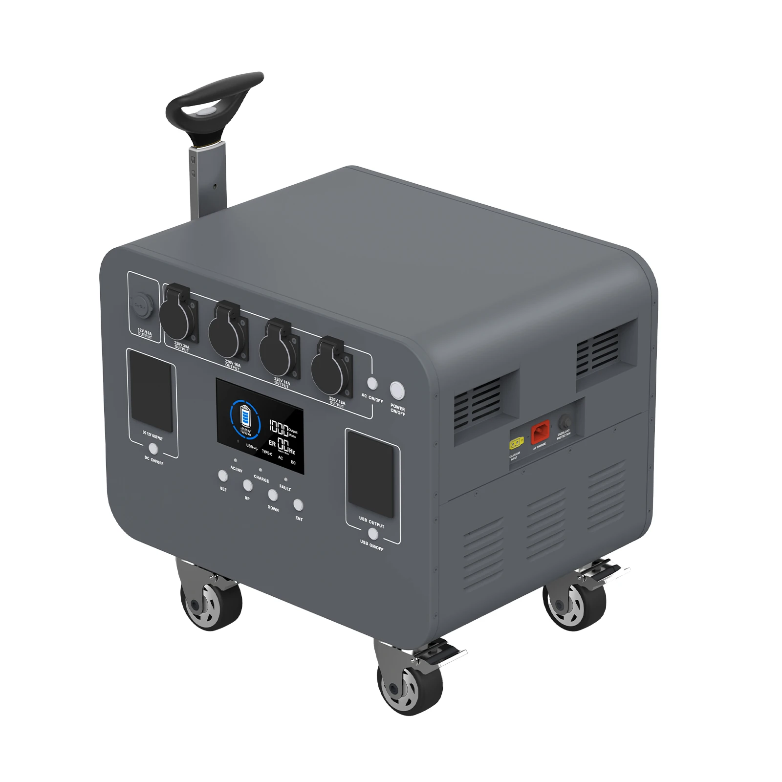 

2026 Hot Selling【Hot】LiFePo4 Lithium Iron Battery 5000Wh Solar Power Generator 5000w 110v 220v 5kw Portable Power Station