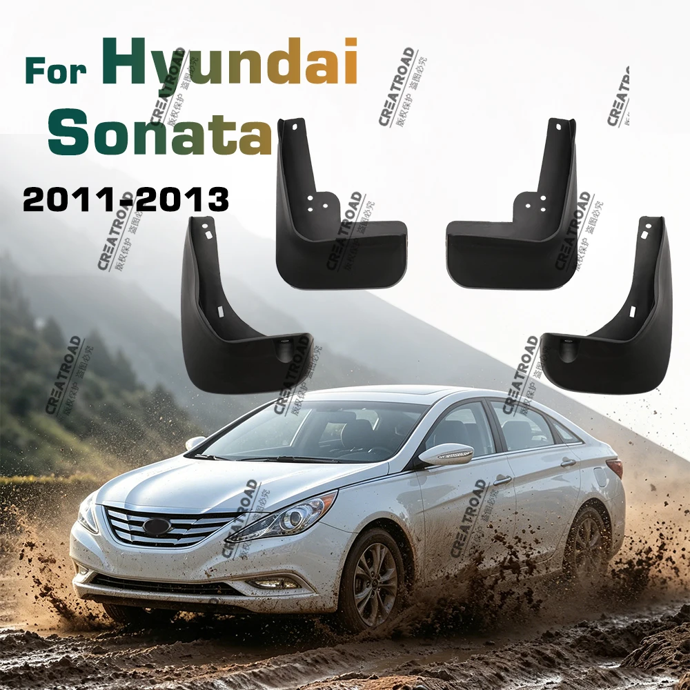 Gestylte geformte Autos chlamm klappen für Hyundai Sonate i45 yf Schmutz fänger Spritz schutz Klappe Kotflügel Auto Styling