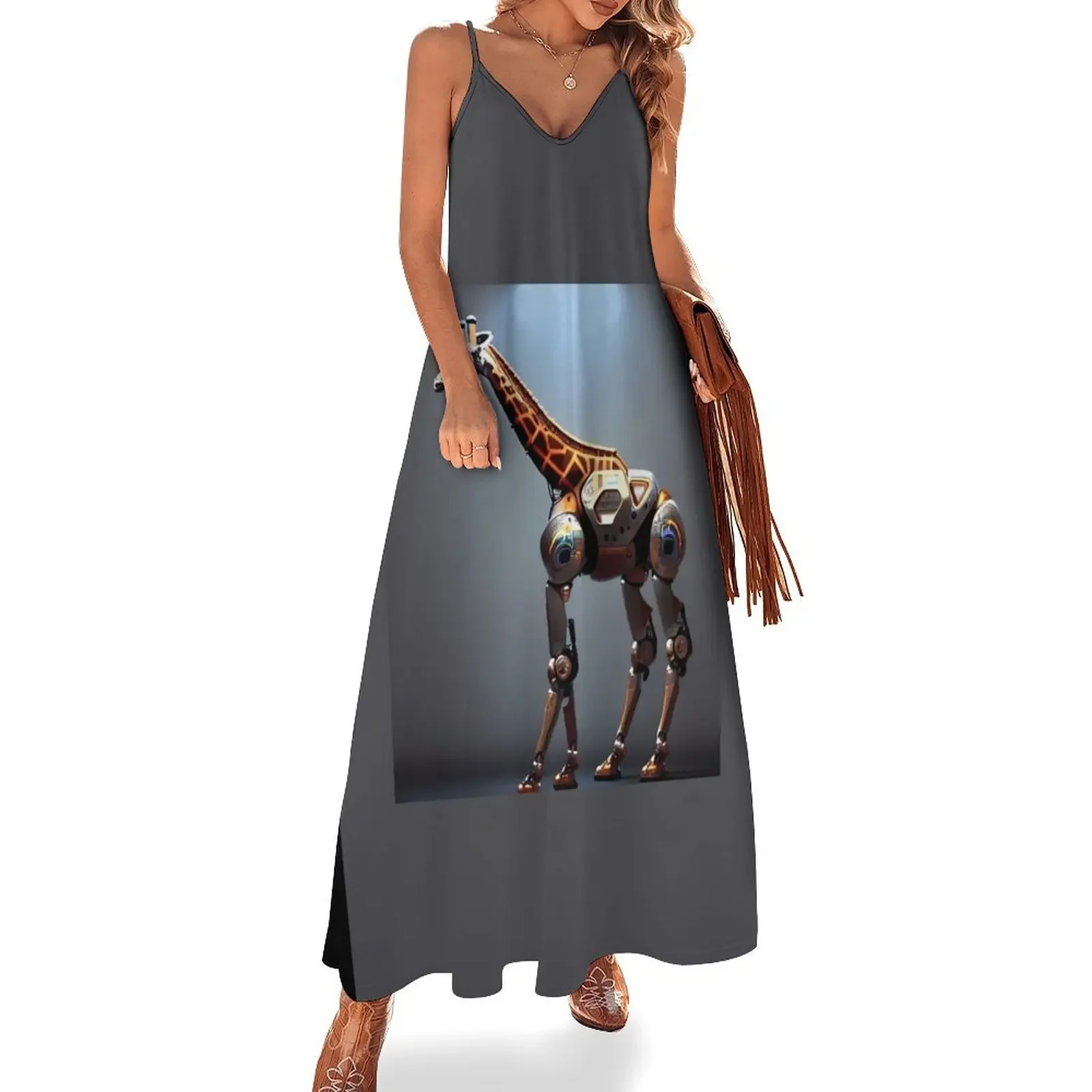 

CyberGiraffe Sleeveless Dress women formal occasion dresses clothes