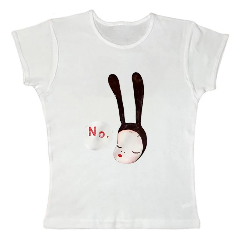 

УКОРОЧЕННЫЙ ТОП Y2k с коротким рукавом, летняя футболка с принтом в стиле high street, в стиле Харадзюку, ретро Топ в готическом стиле, в стиле эмо, для девочек в стиле панк