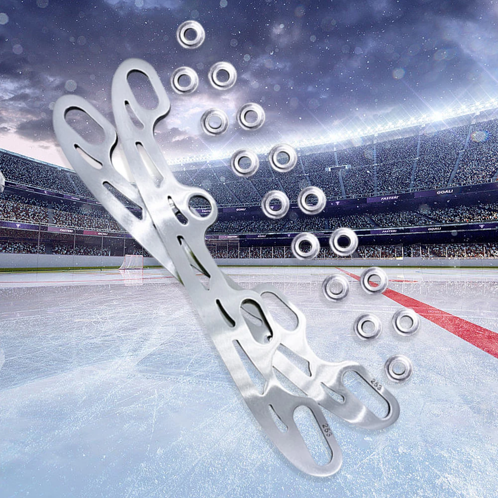 

253/290 MM Skating Replacement Blades Ice Blade 1 Pair Ice Skating Blade Stainless Steel Inline Figure Skate Blade for Women Men