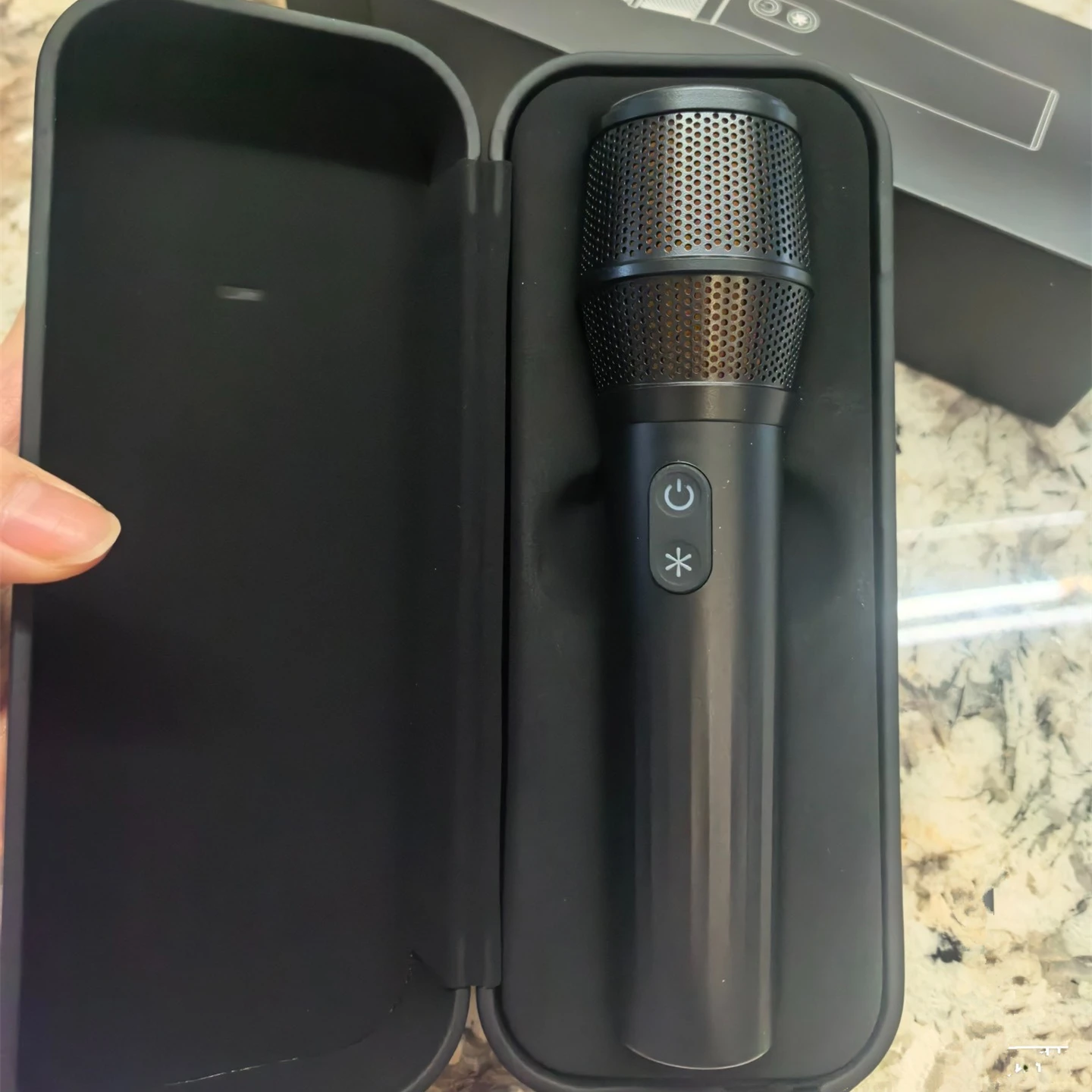 Original Car KTV Microphone Mic for BYD Formula Leopard 8 Leopard 5  Song Tang Han Seal Denza D9 Car Wireless Microphones Mic