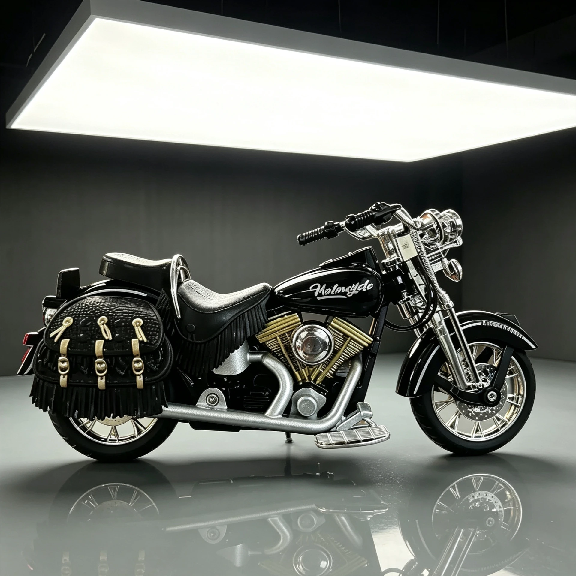 1:10 Harley Alloy Diecast Moto - Model Kit Aoshima ulasan dan harga