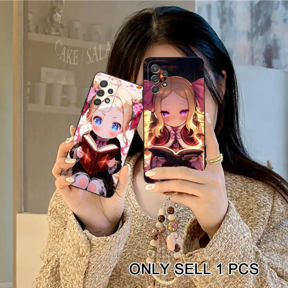 ReZero Beatrice Phone Case for Samsung Galaxy A26 25 24 23 22 21 17 16 15 14 13 12 11 5G Soft TPU Shockproof Cover