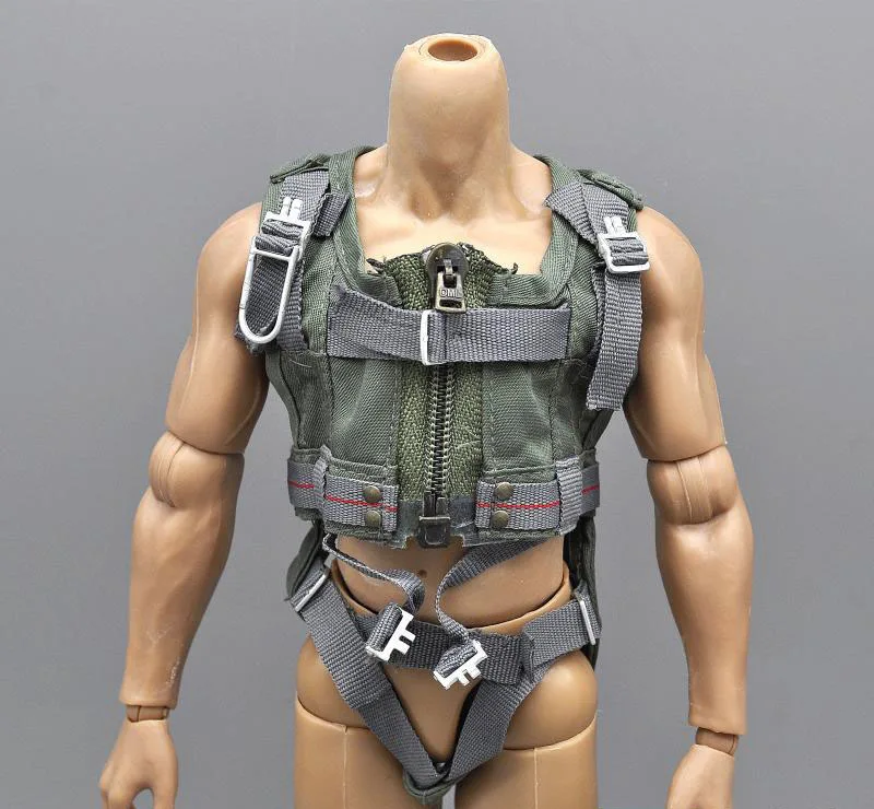 1/6 Mannen Soldaat Moderne Luchtmacht Groen Bodysuit Pak Militaire Jumpsuit Vest Kostuums Voor 12 "Action Figure Model