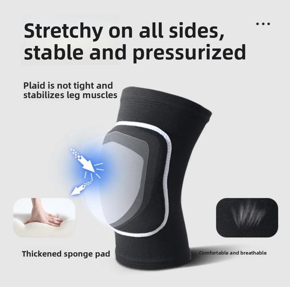 

Thickened Anti-Collision Riding Children's Sports Equipment Dance Knee Pads Yoga Fitness Protection