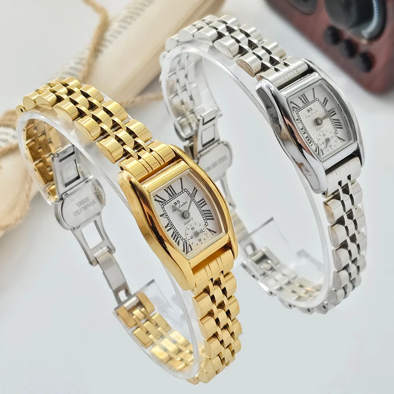 Bee Sister Casual Ladies Watches Small Dial Fashion Women's Wristwatches Quartz Leather Steel Band Woman Watch