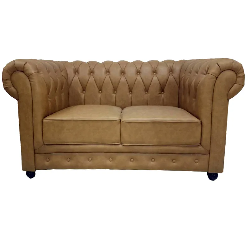 

First layer cowhide living room rural medium and small apartment whole leather sofa