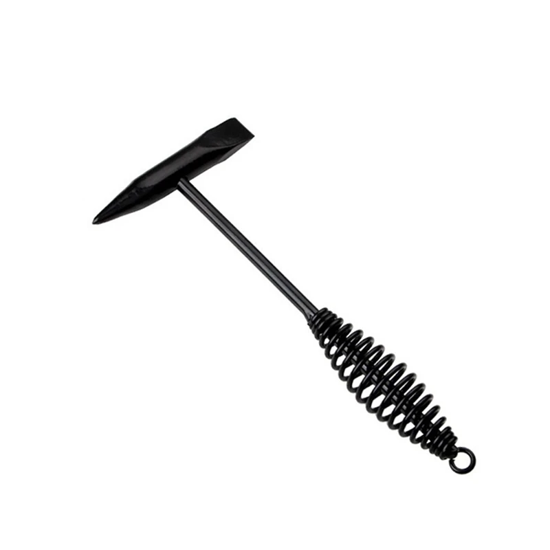 

1 Piece Welder's Slag Hammer Spring Hammer Electric Welding Hammer Suspension Black Is Used To Remove Arc Welding Slag