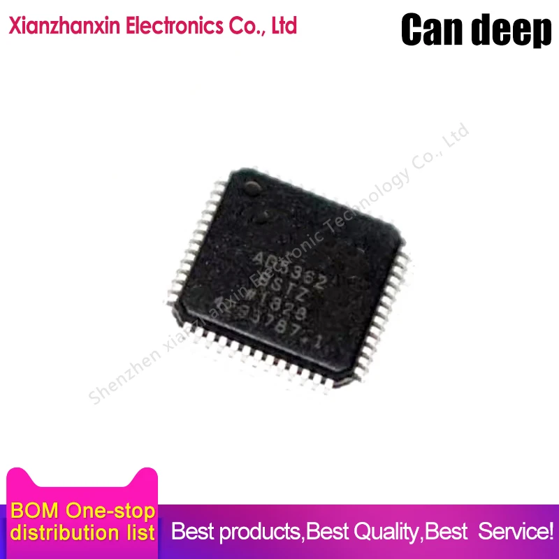 1pcs/lot AD5362 AD5362BSTZ LQFP-52 Digital to analog converter chip in stock