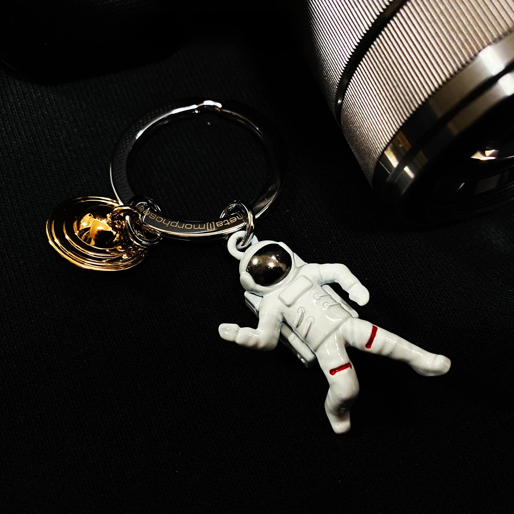 

Belgian astronaut alloy keychain pendant space series birthday gift metalmorphose