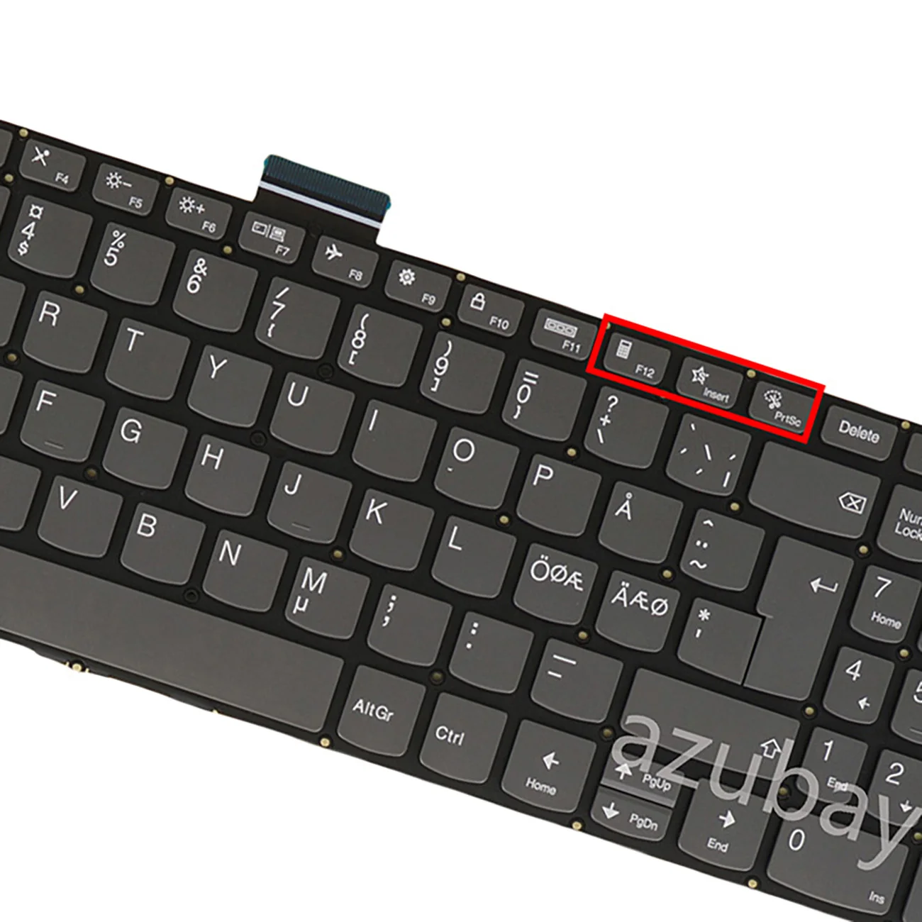Belgian AZERTY Nordic NE ND Laptop Keyboard For Lenovo ThinkBook 15 G2 ARE, 15 G2 ITL, 15 G3 ACL, 15 G3 ITL, PR5SB Backlit / No