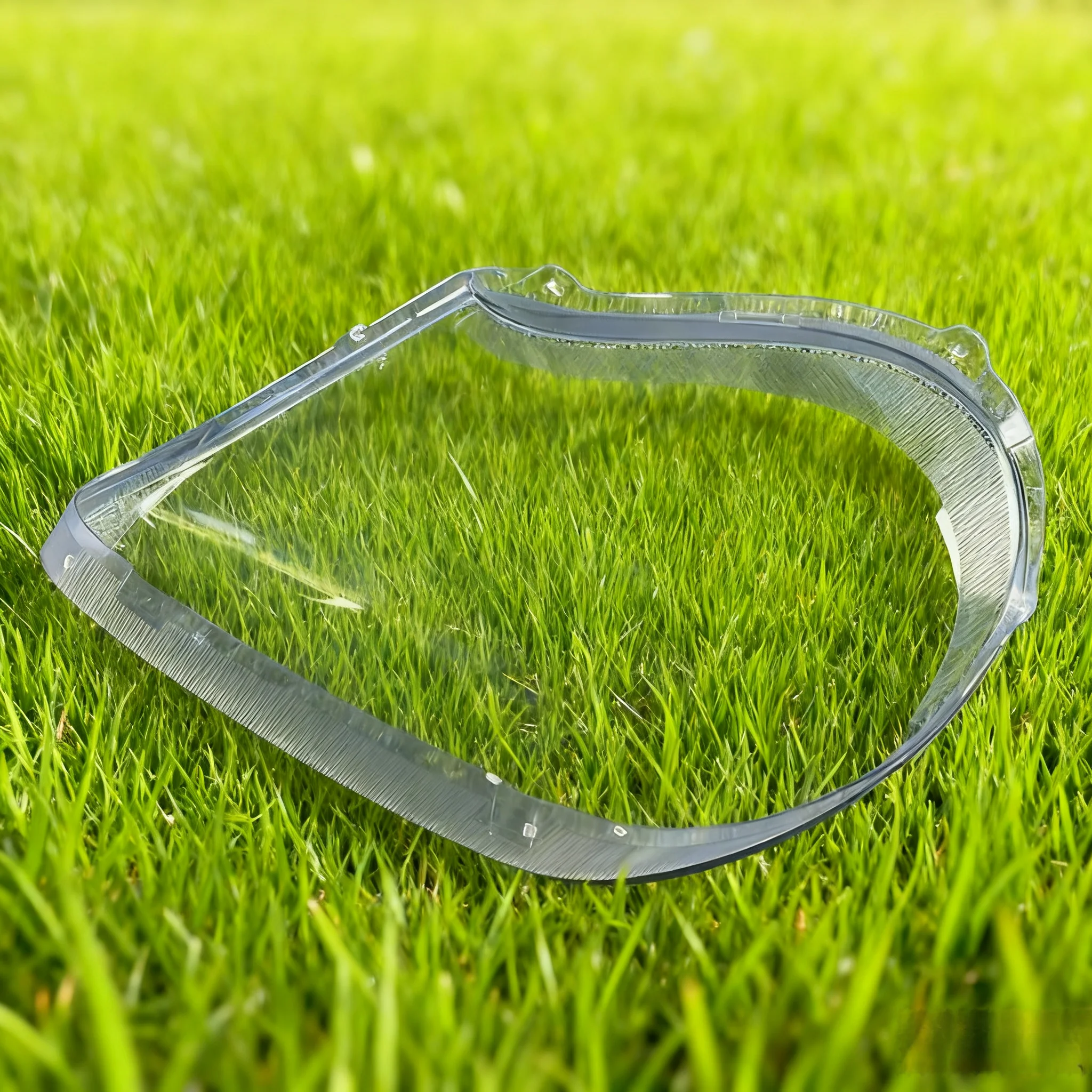 لبورشه كايين 2005 2006 اكسسوارات السيارات كشافات غطاء شفاف عاكس الضوء العلوي قذيفة عدسة شبكي #2