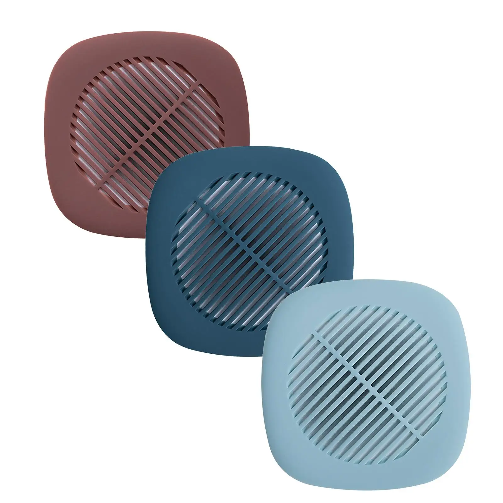 Silicone with Sucker,Sink Strainer Bath Stopper Plug,Bathroom Wash Basin Drain for Kitchen Bathroom