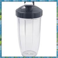 The 3Pcs Replacement Cups 32 Oz Colossal +24 Oz Tall +18Oz Small Cup+3 Lids For Nutribullet Fruit Juicer Parts Kitchen Appliance