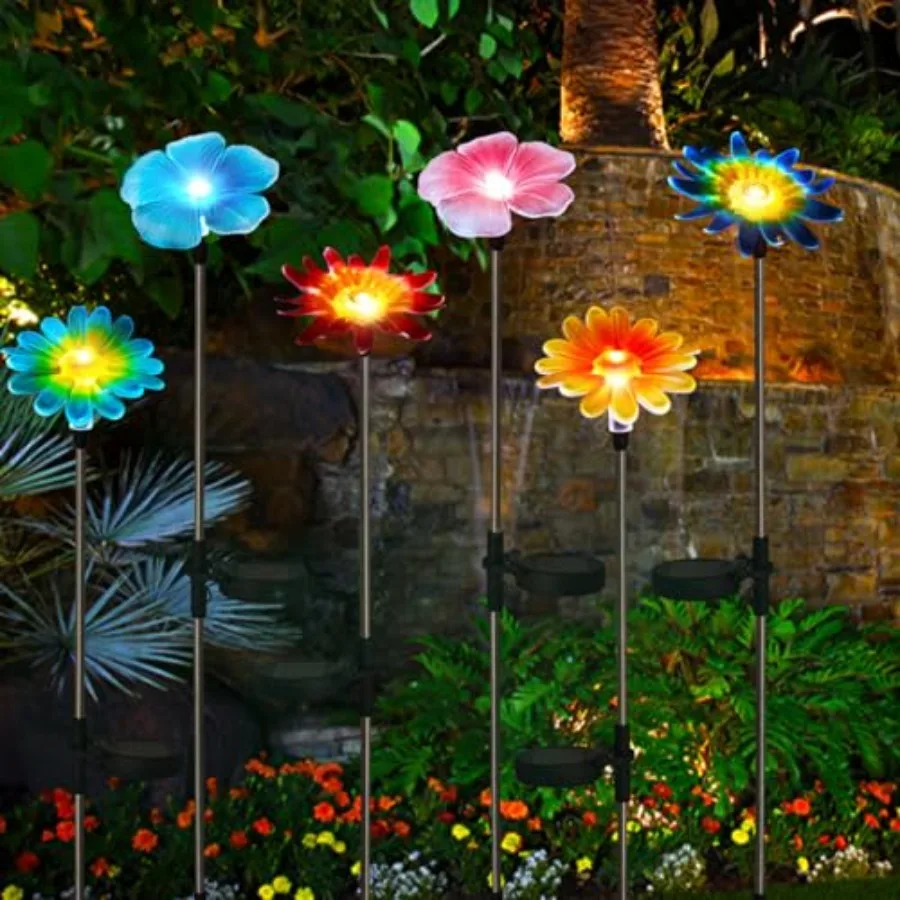 6 Pack Solar Garden Lights Out - Outdoor Lighting Japan avis et prix