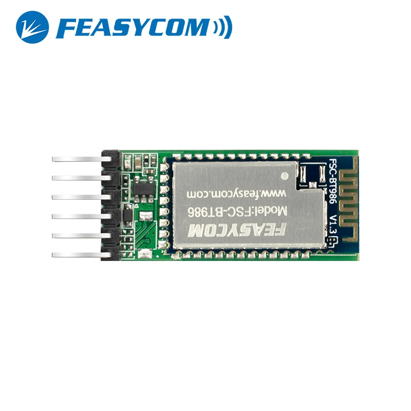 

Feasycom HC05 Bluetooth 5,2 модуль передачи данных 6-контактная оценочная плата/USB для UART Dev Board