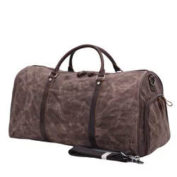 Large capacity fitness sports bag men travel bag women round shoulder diagonal handbag independent shoes warehouse