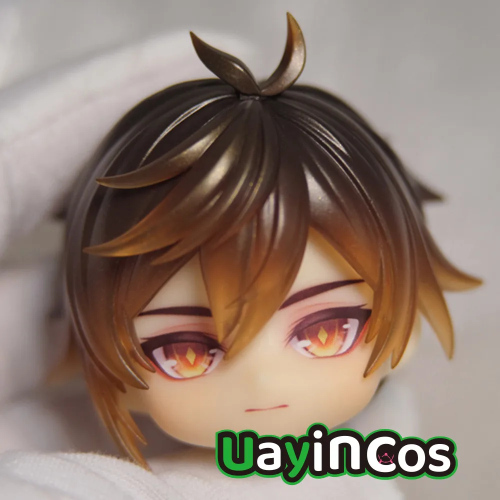 

Genshin Impact Zhongli ob11 Лицевые панели GSC Водная наклейка Лицевые панели BJD Аксессуары для кукол Игра Аниме Фигурка Игрушка Подарки для детей
