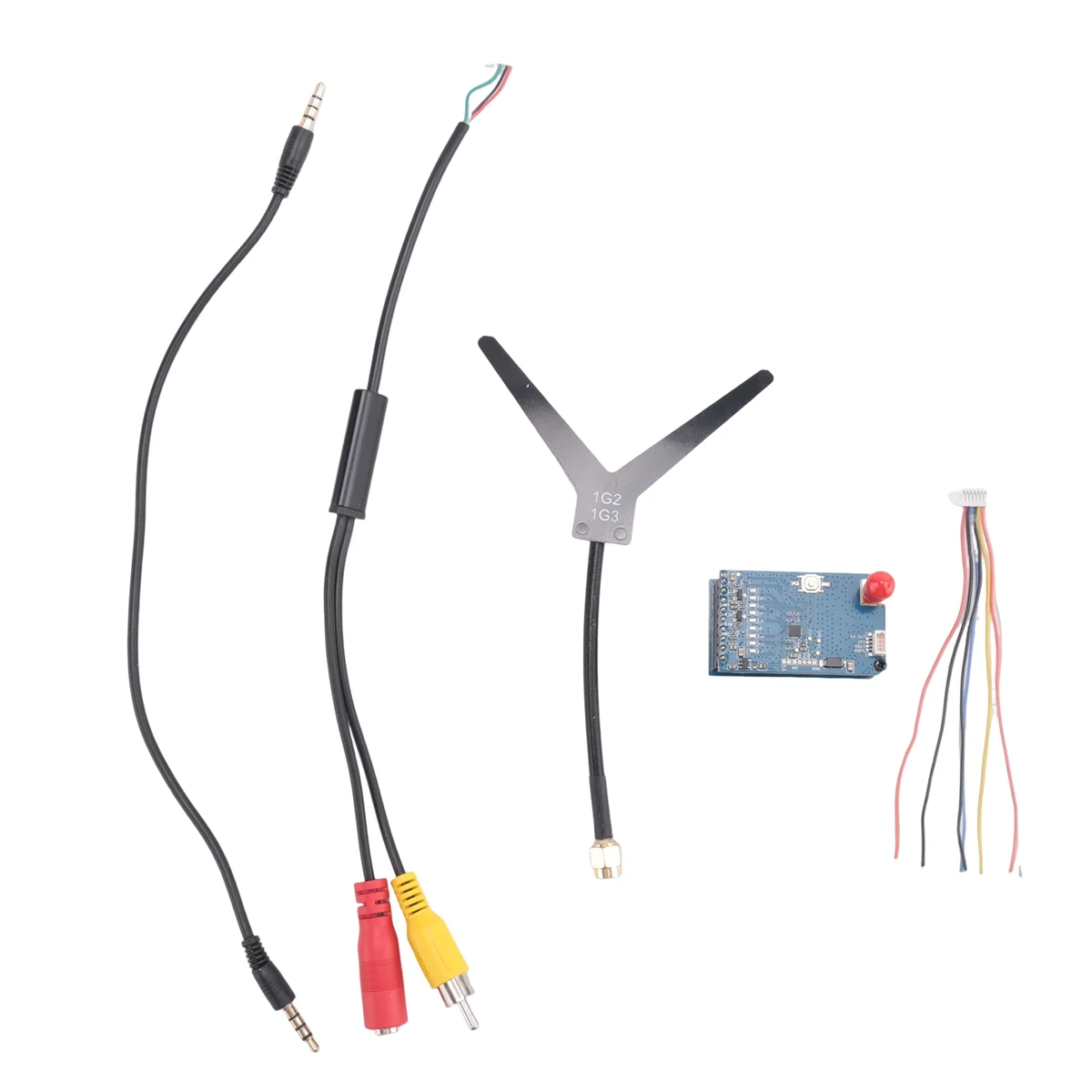 

X61A_1.2G 1.3G VRX 8-канальный FPV-видеоресивер для FPV очков FatShark Skyzone