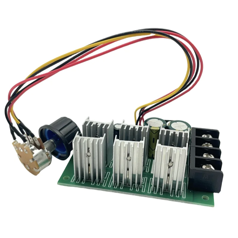 DC 9-55V 40A 2000W PWM DC Motor Pump Speed Regulator High Power Speed Controller 9V 12V 24V 36V 48V power supply adjustable
