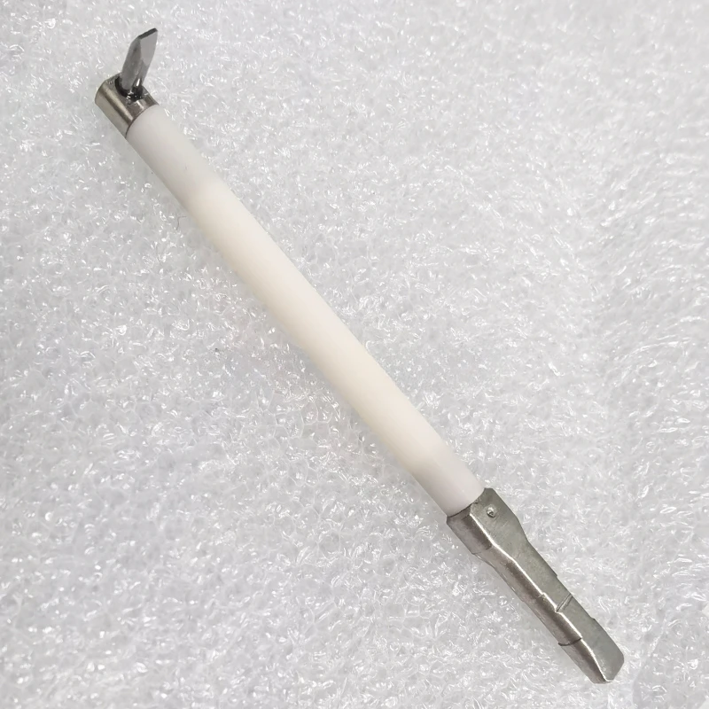 Roundness Meter Measuring Needle 12AL034, Flat Measurement Probe, Hard Alloy Needle Tip Total Length 66